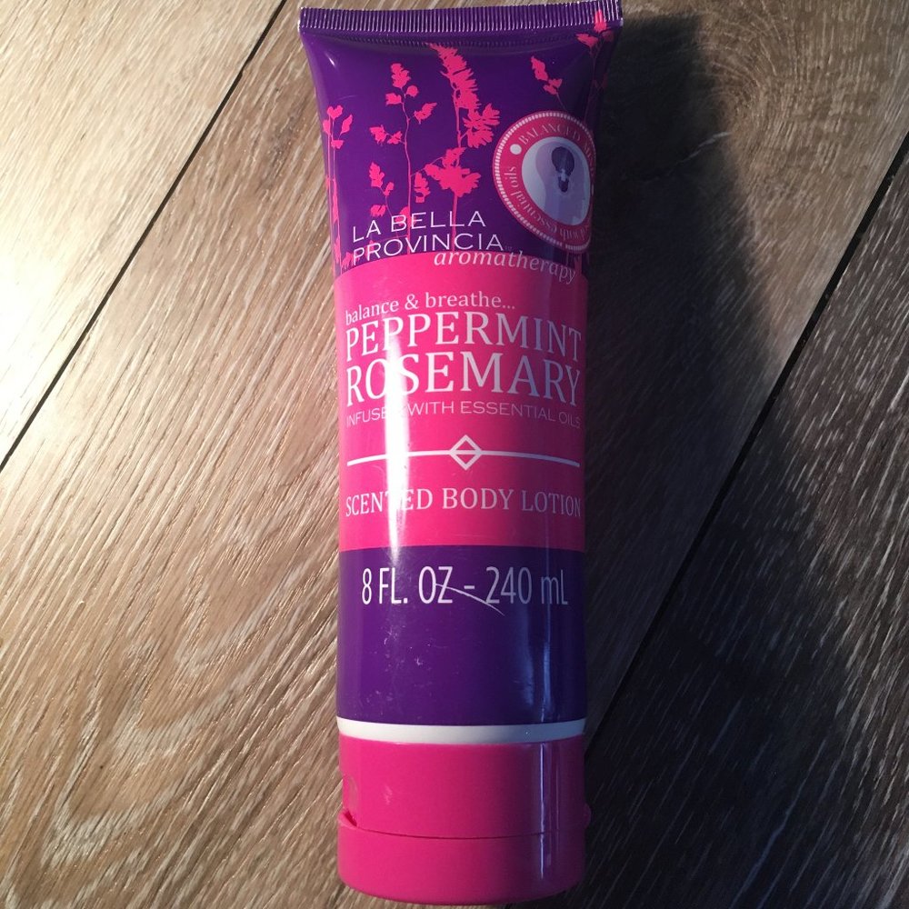 LA BELLA BALANCE & BREATHE PEPPERMINT/ROSEMARY BODY LOTION